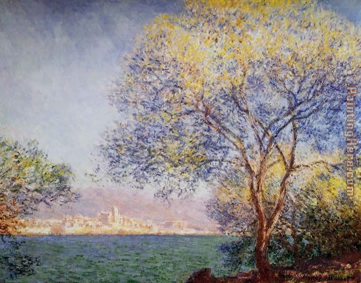 Claude Monet Antibes in the Morning
